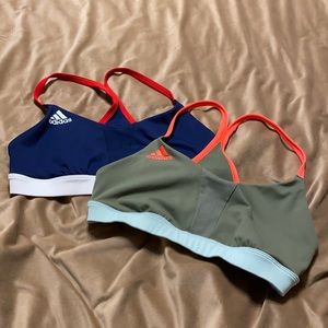 Bundle of adidas swim tops